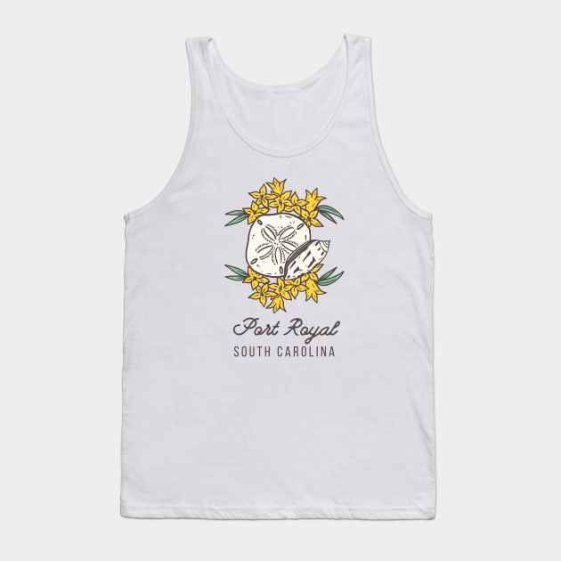 Port Royal South Carolina SC Tourist Souvenir Tank Top by carolinafound